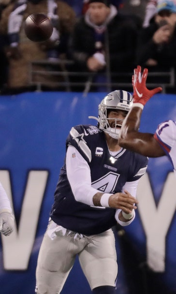 Cowboys leading NFC East again but can't shake slow starts